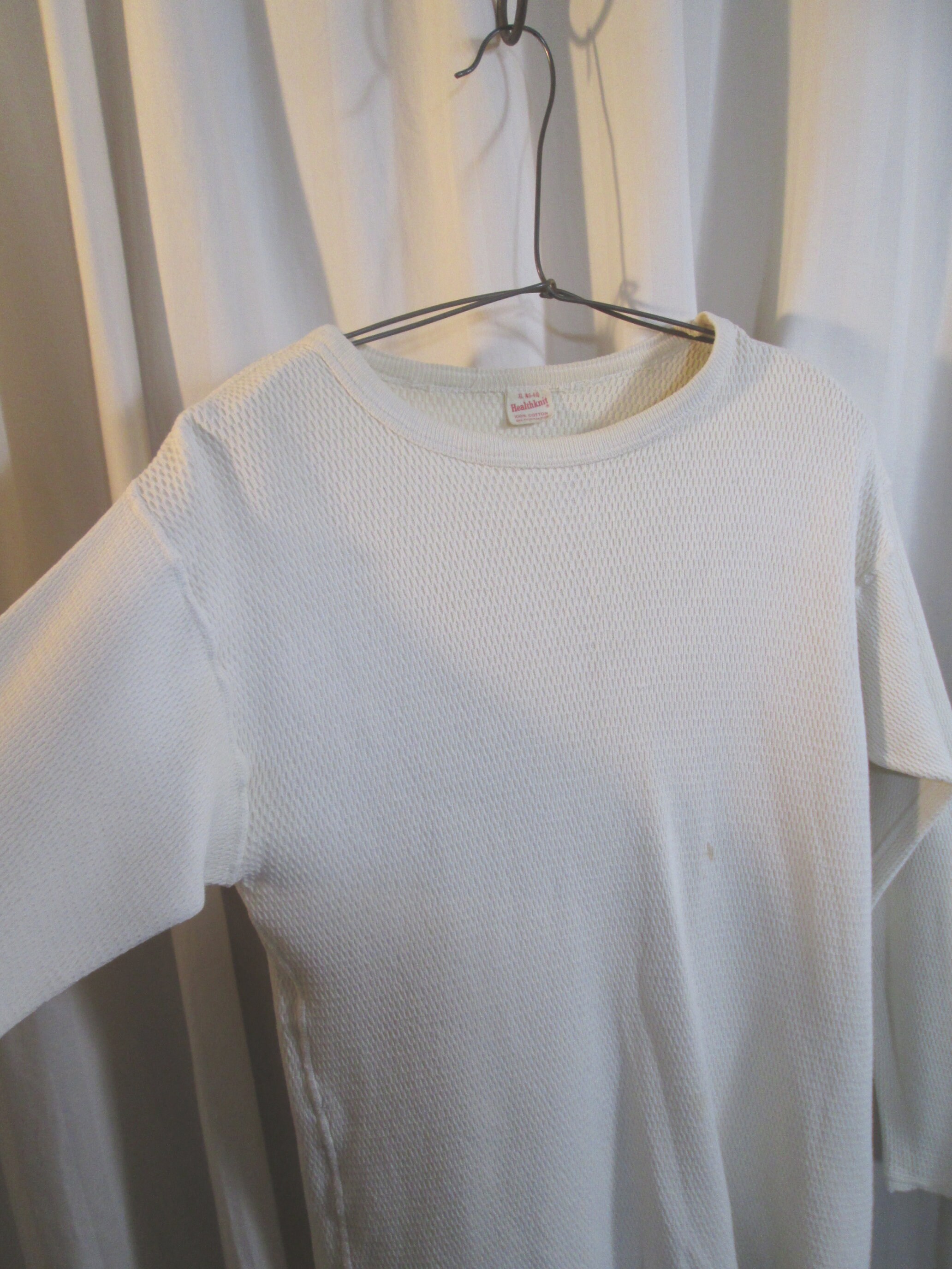 Reclaimed Vintage - Top gaufré oversize à manches longues - Crème | ASOS