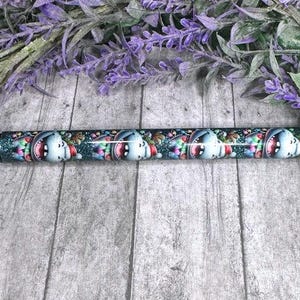 Handmade Christmas Hippos glitter pen with free refill