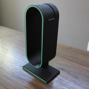 Omega Headphone Stand – Sleek Gaming Headset Holder | Minimalist Desk Organizer | Modern Gift for Gamers and Music Lovers