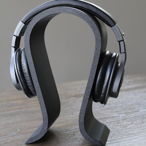 Omega Headset Stand | Gaming Headset Holder | Headphone Organizer for Desk | Minimalist Headphone Stand | Gaming Setup Accessory |
