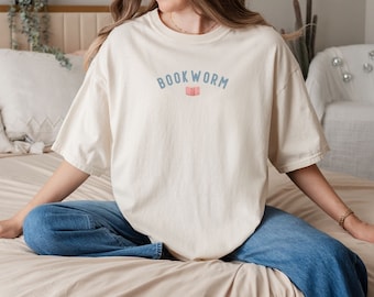 Camiseta "Ratón de biblioteca": Regalo para amantes de la lectura - Camiseta cómoda con colores cómodos