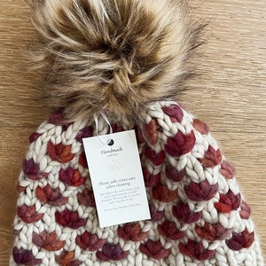 Printable Care Cards for Handmade Knits - Washing Instructions for Crochet Hats - Care Tags for Knit Hats - Printable Spot Clean Only Cards - Handmade with Love Hang Tag for Knit Hat - Hang Tag for Crochet gift