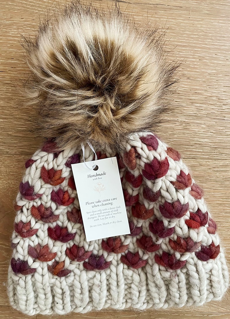 Printable Care Cards for Handmade Knits - Washing Instructions for Crochet Hats - Care Tags for Knit Hats - Printable Spot Clean Only Cards - Handmade with Love Hang Tag for Knit Hat - Hang Tag for Crochet gift