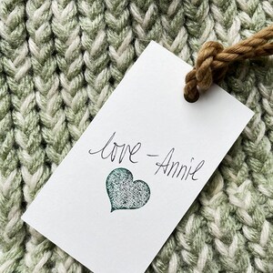 Printable Care Cards personal message for Handmade Knits - Washing Instructions for Crochet Hats - Care Tags for Knit Hats - Printable Spot Clean Only Cards - Handmade with Love Hang Tag for Knit Hat - Hang Tag for Crochet gift