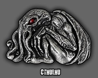 CAll OF CTHULHU art belt buckle