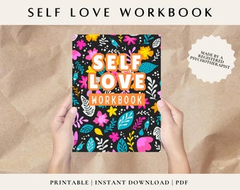 Self-Love Workbook: Guided Journal for Confidence & Growth (PDF Printable