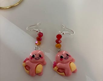 pendientes de Charmander de Pokémon