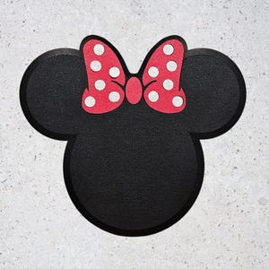 Mausohren mit Schleife Kork Pinnwand | 14 Zoll Disney inspirierte Korktafel | Pin Display | 21 Zoll Disney inspirierte Korktafel