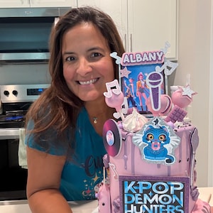 Kpop Hunter cake Topper | Kpop Fan Party Decoration