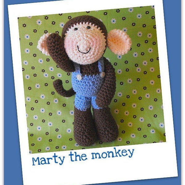 Marty - amigurumi crochet pdf pattern