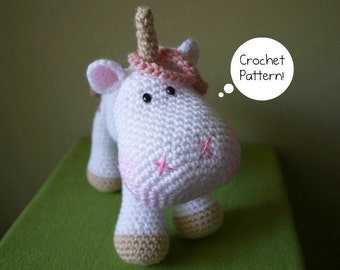 Crochet pattern Amigurumi Unicorn - Luna