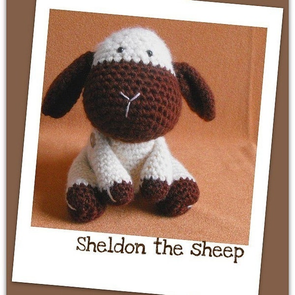Sheldon - amigurumi crochet pdf pattern