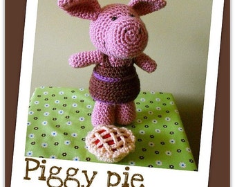 Piggy pie - amigurumi crochet pdf pattern