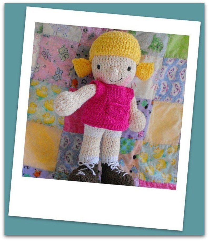 Maddie Joe Amigurumi knit pdf pattern image 2