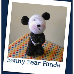 Benny amigurumi crochet pdf pattern image 1