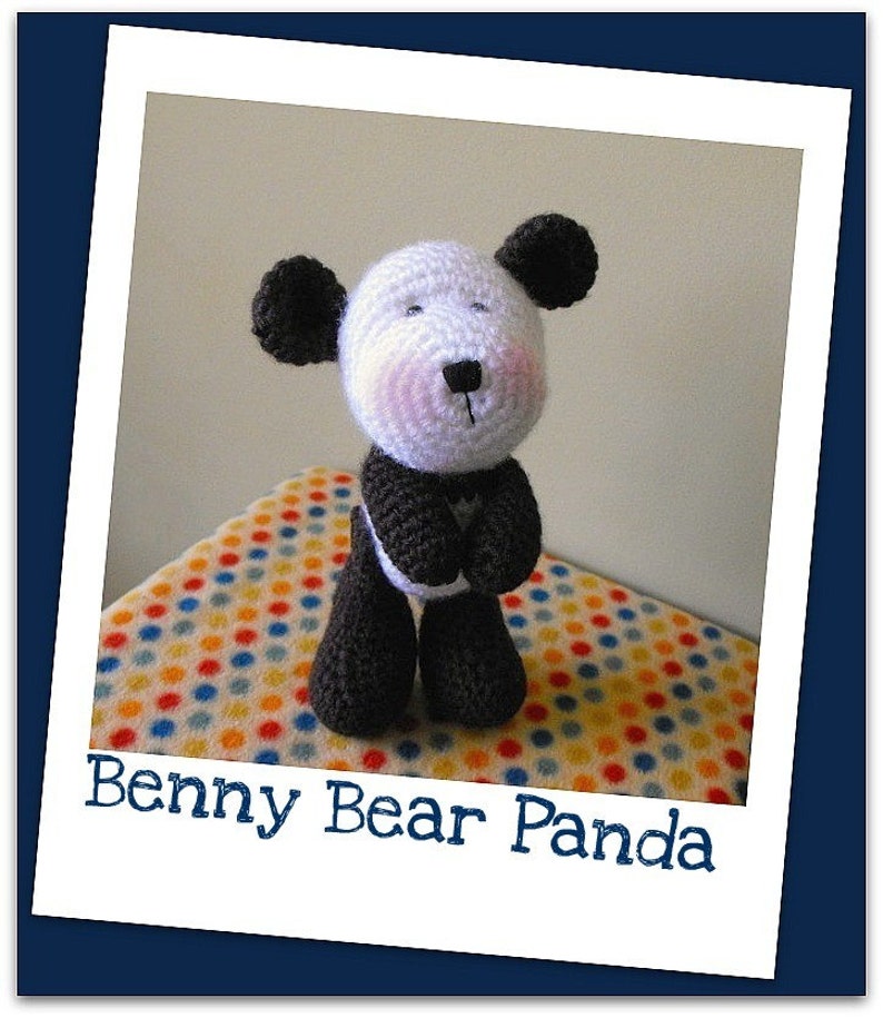 Benny amigurumi crochet pdf pattern image 1