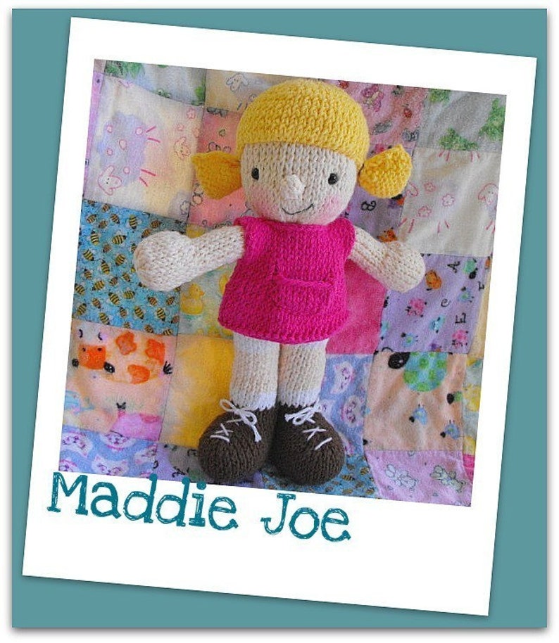 Maddie Joe Amigurumi knit pdf pattern image 1