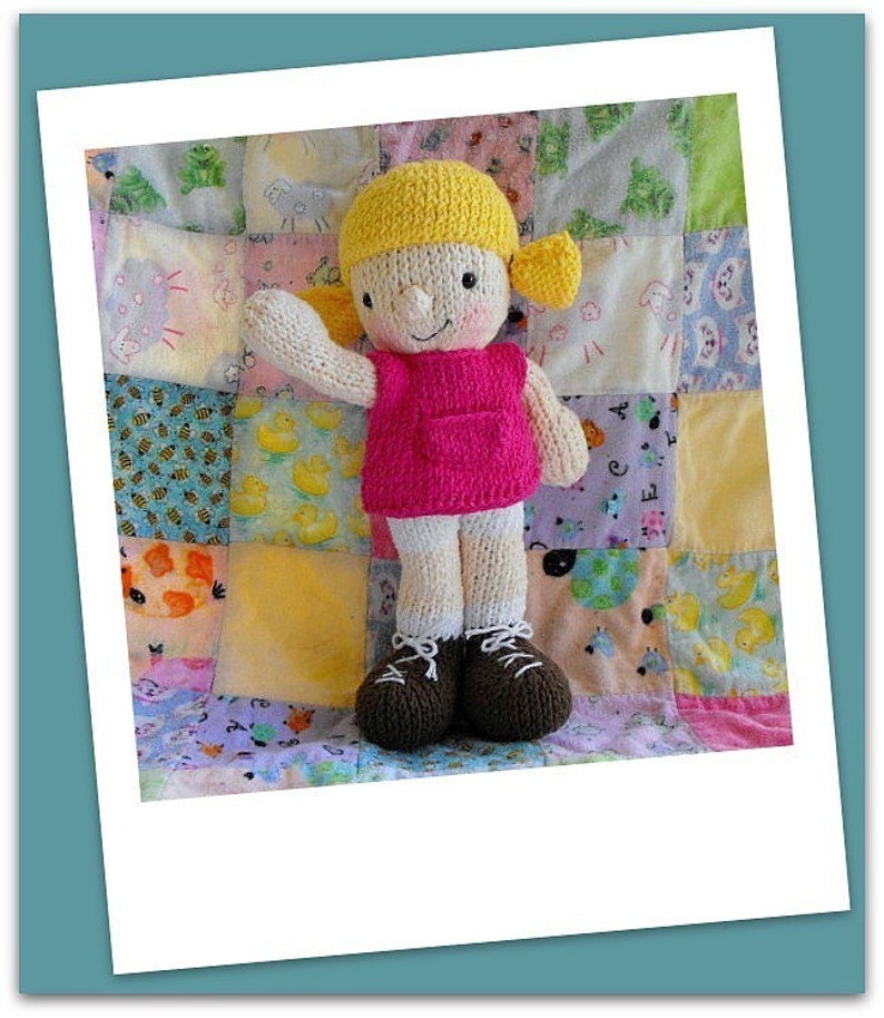 Maddie Joe Amigurumi knit pdf pattern image 5