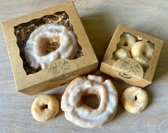 Apple Cider Donut Soy Wax Melts | Realistic Bakery Dessert | Fall Home Fragrance