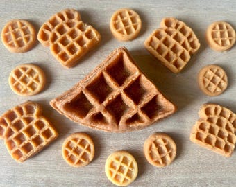 Maple Waffle Soy Wax Melts – Waffle-Shaped Breakfast Bakery Melts