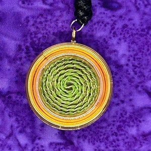 Brass Orgonite Pendant