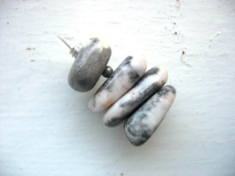 Marble Stone Pendant Jewelry Made in USA image 3