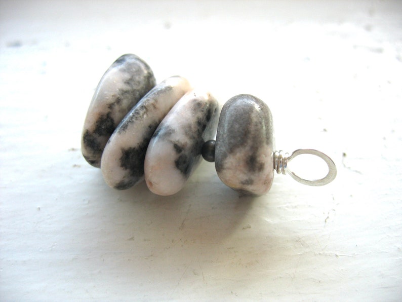 Marble Stone Pendant Jewelry Made in USA image 4