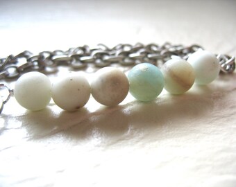 Amazonite Gemstone Bracelet Jewelry Made in USA