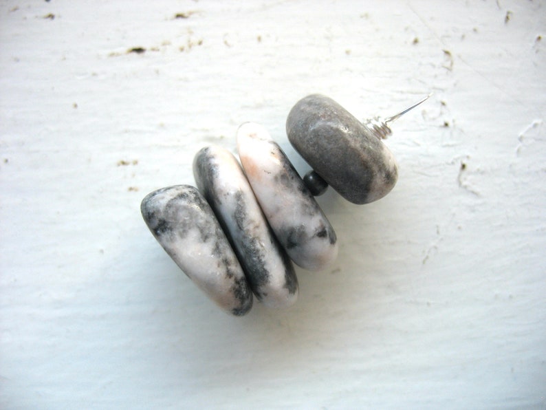 Marble Stone Pendant Jewelry Made in USA image 2