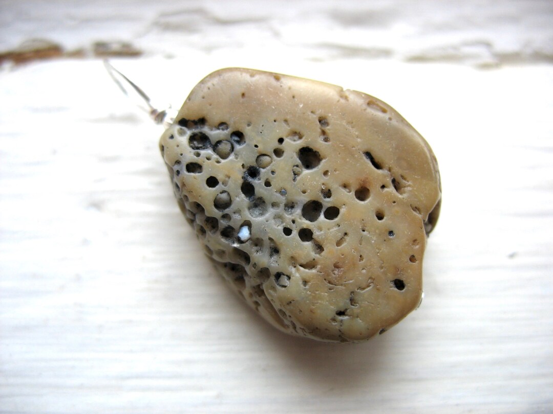 Coral Pendant, Bamboo Coral Stone Pendant Necklace, Handmade Coral Pendant Jewelry, Coral