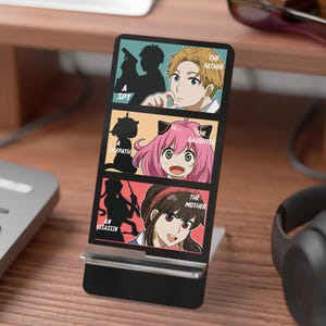 Phone stand SPY Family Anime Manga Gift for friends Kawaii Phone stand japanese Phone stand