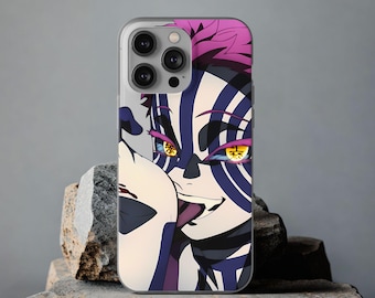 Akaza phone case Anime phone case Demon Slayer Custom phone case iphone 16 15 plus pro Max 14 13 mini 11 12 XS XR 8 slim 7 Samsung Galaxy