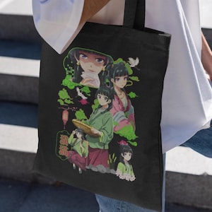 The Apothecary Diaries Maomao Anime Manga Tote Bag - Akira Gift for Anime Fan, Funny and Unique
