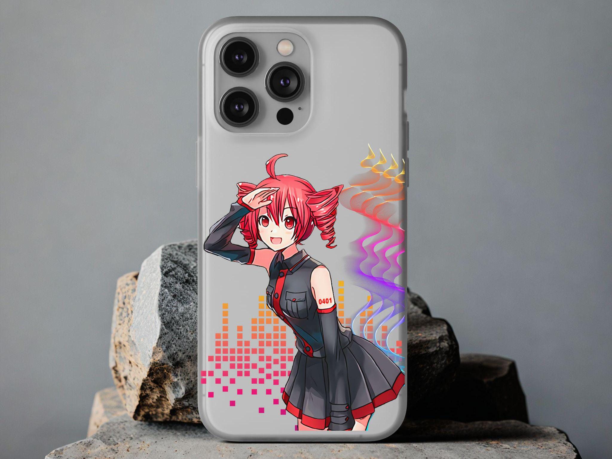 Kasane Teto Vocaloid Anime Phone Case Custom Phone Case