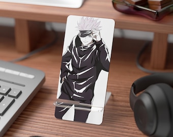 Phone stand Gojo Satoru Manga JJK  Gift for friends Kawaii Phone stand japanese Phone stand