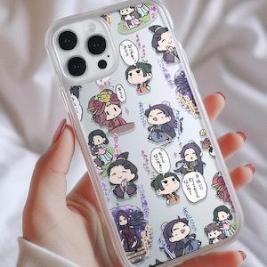 Custodia per telefono Anime Clear The Apothecary Diaries Regalo per fan degli anime iPhone 16 15 14 plus pro Max 13 mini 11 12 Samsung Galaxy