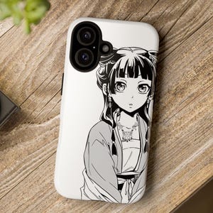 The Apothecary Diaries Anime Manga phone case Custom phone case iphone 16 plus pro Max iphone 15 plus pro Max 14 Samsung Galaxy Google Pixel