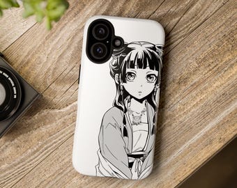 The Apothecary Diaries Anime Manga phone case Custom phone case iphone 16 plus pro Max iphone 15 plus pro Max 14 Samsung Galaxy Google Pixel
