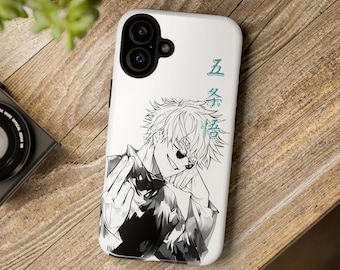 Gojo Satoru JJK Anime Phone Case Custom Phone Case iPhone 16 Plus