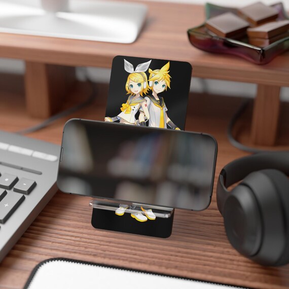 Phone Stand Kagamine Rin and Len Vocaloid Gift for Friends Kawaii