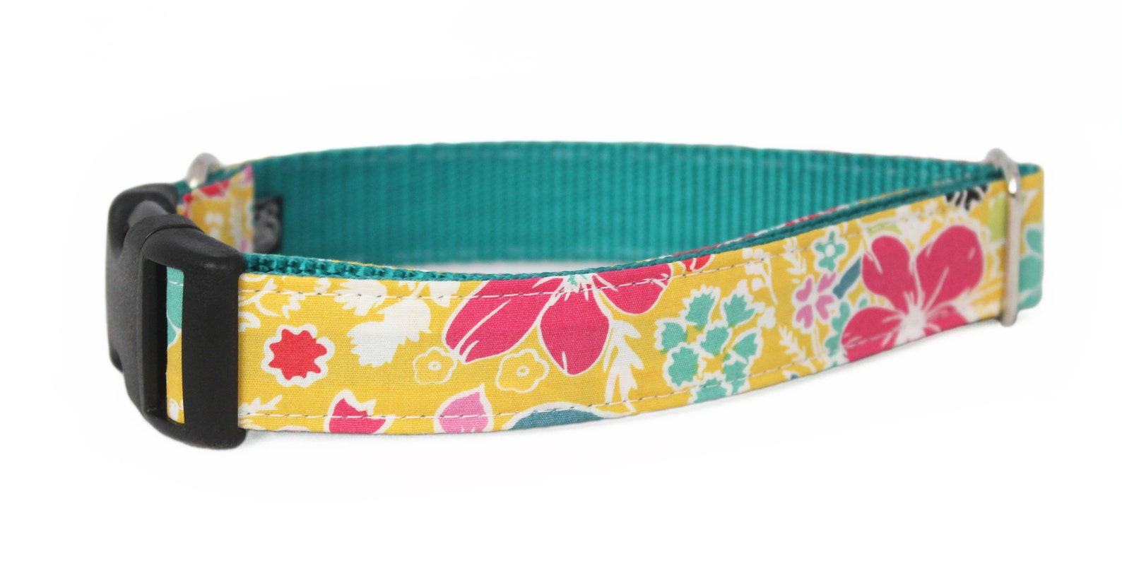 Flower Dog Collar Luau Dog Collar Yellow Dog Collar Etsy