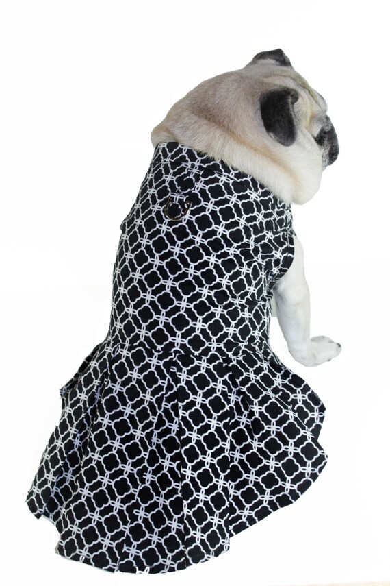 Black Dog Dress Dog Clothes Fancy Dog Clothes Wedding Etsy