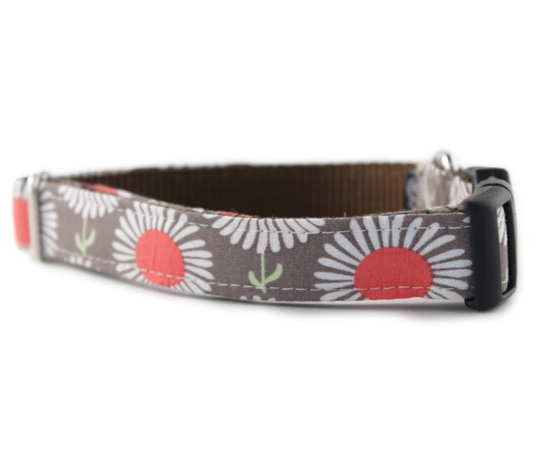 Daisy Bow Tie Dog Collar Flower Bow Tie Dog Collar Dog Etsy