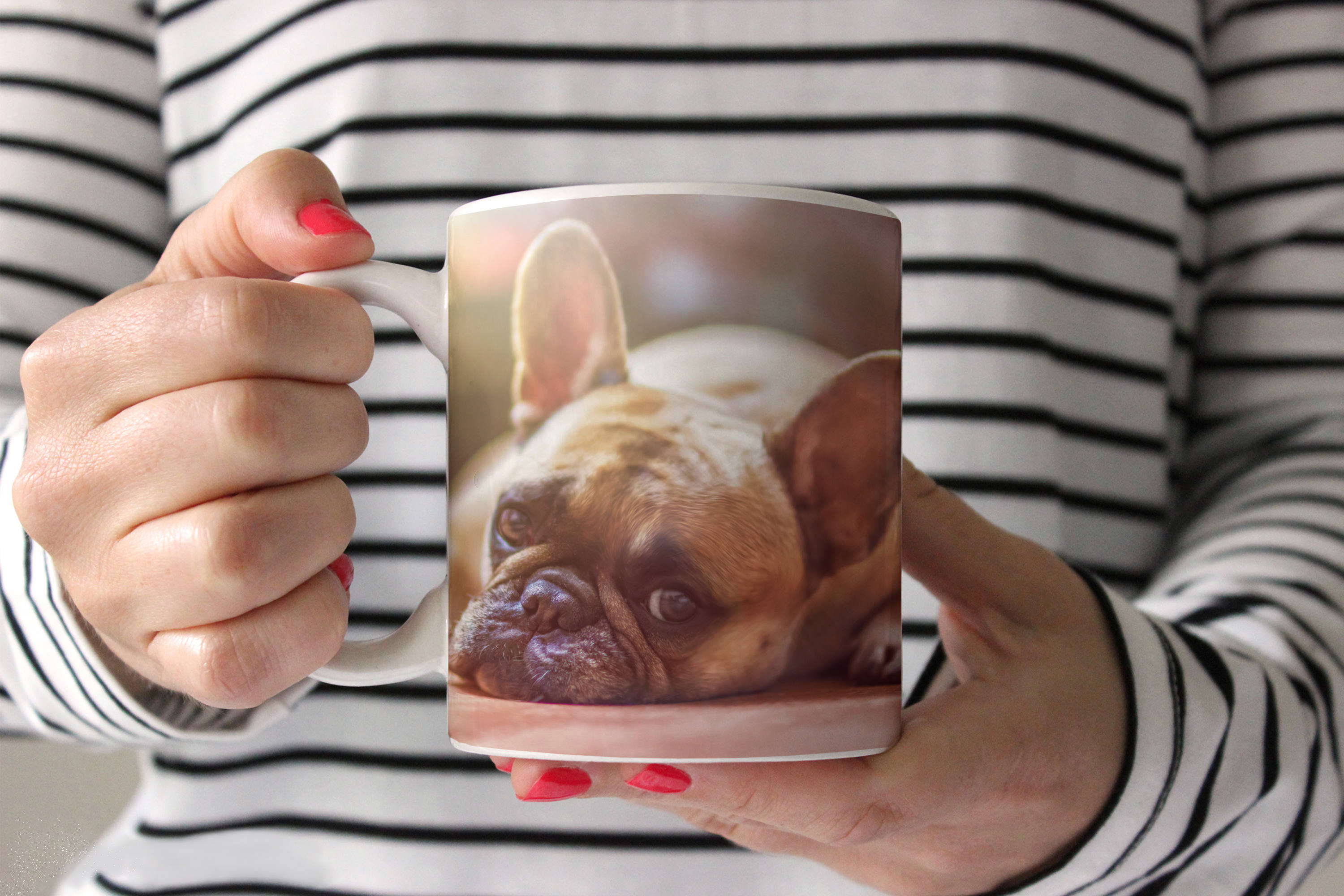 Your Dog on a Coffee Mug Photo Ceramic Mug Design Your Own Etsy