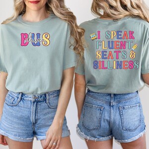 School Bus Driver Shirt, Comfort Colors School Bus Driver Shirt, Back To School Shirt, Funny Bus Driver T-Shirt, Bus Driver Gift