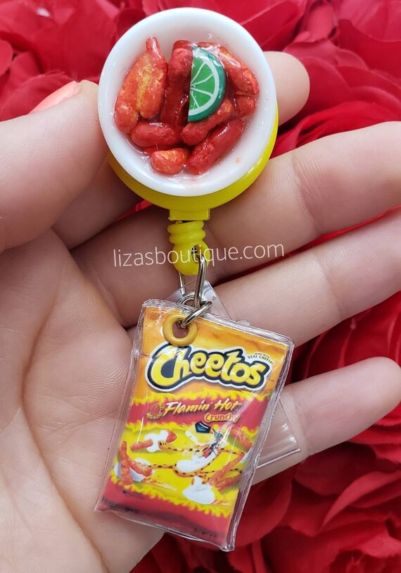 hot cheetos keychain