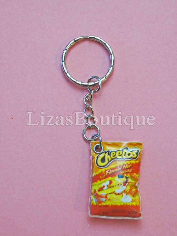 hot cheetos keychain