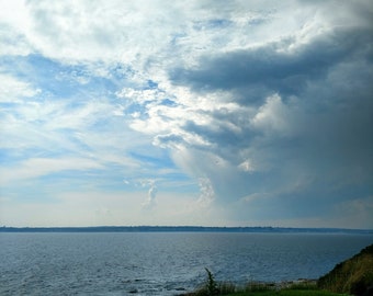 Ocean Storm Photo on Metal