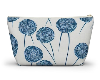 Bolsa para accesorios y cosméticos con base en T, neceser de maquillaje, colección Coastal, 2 tamaños