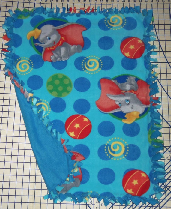 Disney dumbo online fleece baby blanket